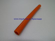 43704 трубка красная силиконовая термостойкая для парогенераторов 85 мм (диаметр 4 / 7 мм)