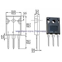 H30R1602 (IHW30N160R2) IGBT транзистор для индукционной плиты 1600V 30A (корпус TO-247)